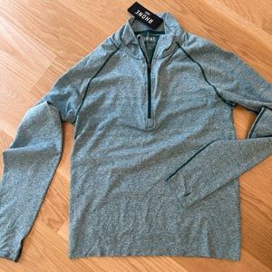 NEW Rhone Celliant Performance 1/4 zip pull over jacket men’s size small GREEN